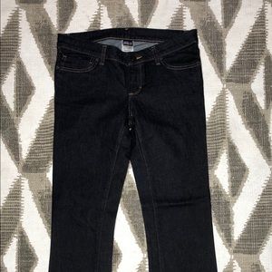 Patagonia Women's Dark Wash Straight Leg Jeans